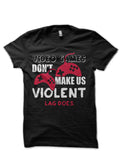 Gamer Half Sleeve Black T-Shirt Hoodie, Sweatshirt | PureTeeCo.com