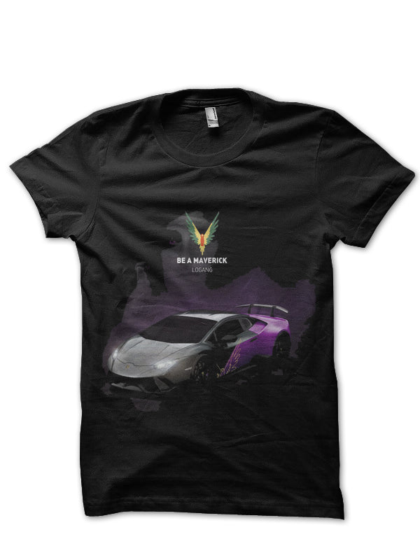 Lamborghini Logan Paul Black T-Shirt Hoodie, Sweatshirt | PureTeeCo.com