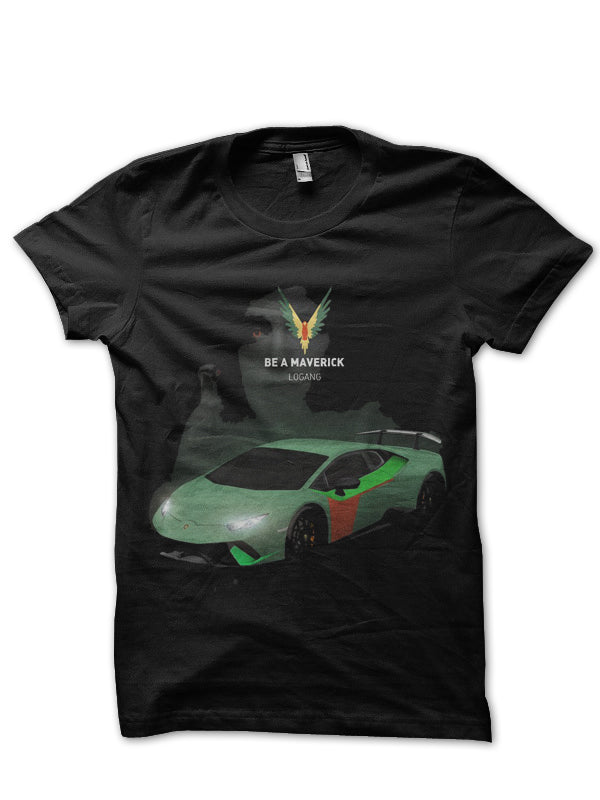 Lamborghini Logan Paul Black T-Shirt Style001 Hoodie, Sweatshirt | PureTeeCo.com