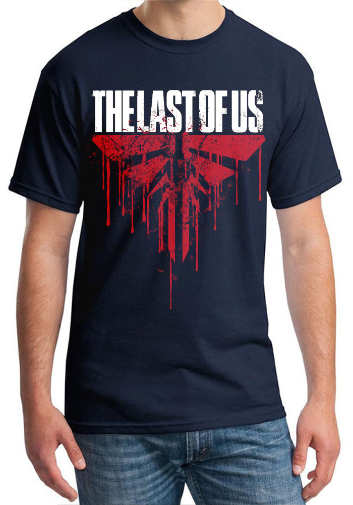 The Last Of Us Navy Blue T-Shirt Hoodie, Sweatshirt | PureTeeCo.com