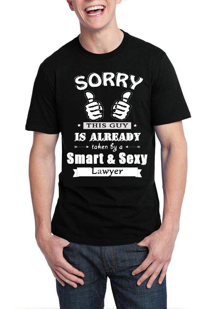Smart And Sexy Lawyer Black T-Shirt Hoodie, Sweatshirt | PureTeeCo.com