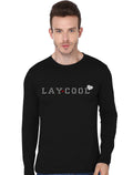 Lay-Cool Black Full Sleeve T-Shirt Hoodie, Sweatshirt | PureTeeCo.com