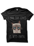 Last Cat Black Tee Hoodie, Sweatshirt | PureTeeCo.com