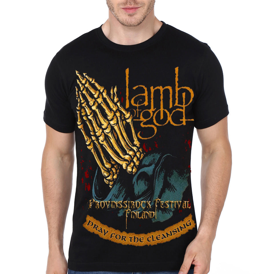 LOB- Pray For The Cleansing Black T-Shirt Hoodie, Sweatshirt | PureTeeCo.com