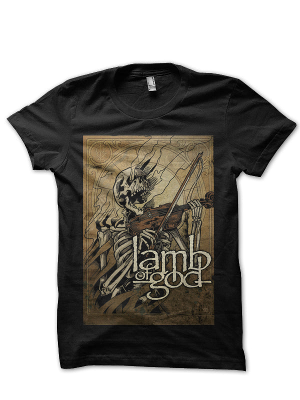 Lamb Of God Heavy Metal Black T-Shirt Hoodie, Sweatshirt | PureTeeCo.com