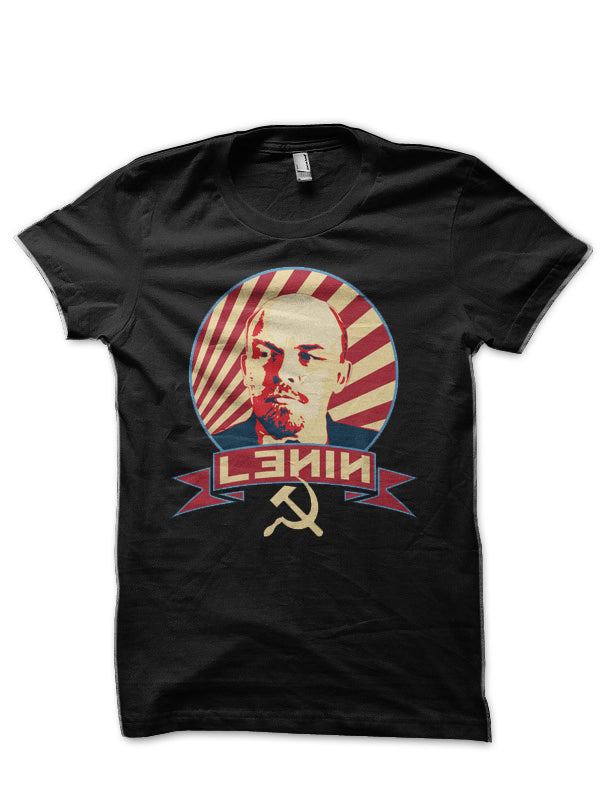Lenin Communism Propaganda T-Shirt Hoodie, Sweatshirt | PureTeeCo.com