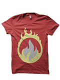 Heatwave Red T-Shirt Hoodie, Sweatshirt | PureTeeCo.com