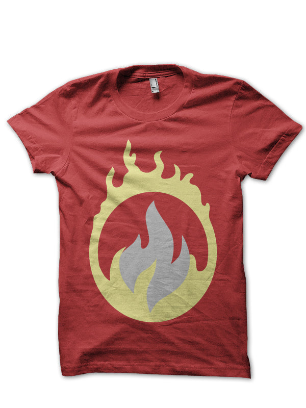 Heatwave Red T-Shirt Hoodie, Sweatshirt | PureTeeCo.com
