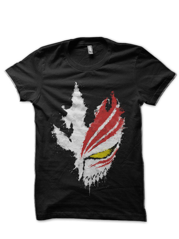 Bleach Hollow Mask Black T-Shirt Hoodie, Sweatshirt | PureTeeCo.com