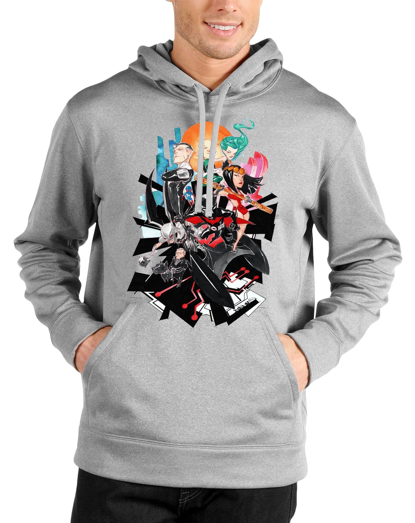 League Of Future Grey Hoodie T-Shirts, Sweatshirt | PureTeeCo.com