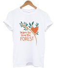 learn to love the forest t-shirt Hoodie, Sweatshirt | PureTeeCo.com