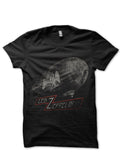 Led Zeppelin Faded Black T-Shirt Hoodie, Sweatshirt | PureTeeCo.com