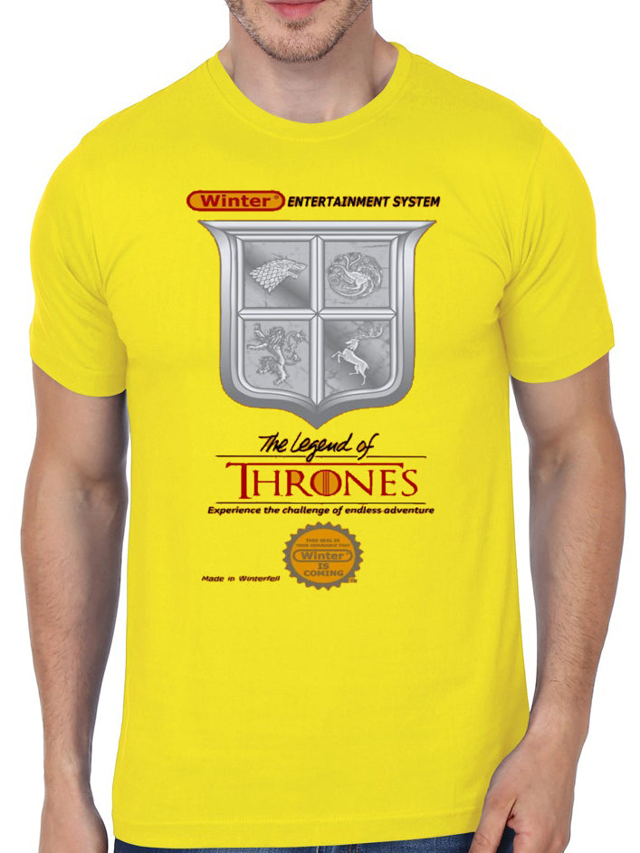 The Legend Of Thrones Yellow T-Shirt Hoodie, Sweatshirt | PureTeeCo.com