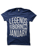 Legends Are Born In January T-Shirt Style001 Hoodie, Sweatshirt | PureTeeCo.com