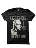 Legends Never Die Chester Bennington Black T-Shirt Hoodie, Sweatshirt | PureTeeCo.com