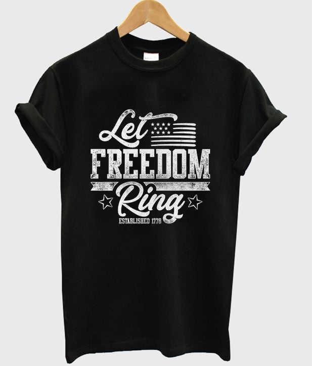 let freedom ring t-shirt Hoodie, Sweatshirt | PureTeeCo.com