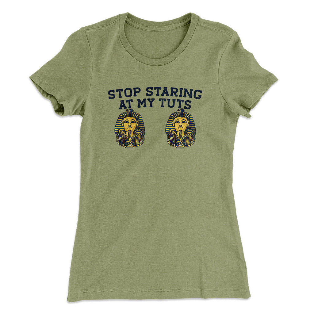 Stop Staring At My Tuts Women's T-Shirt Hoodie, Sweatshirt | PureTeeCo.com (Image 4)