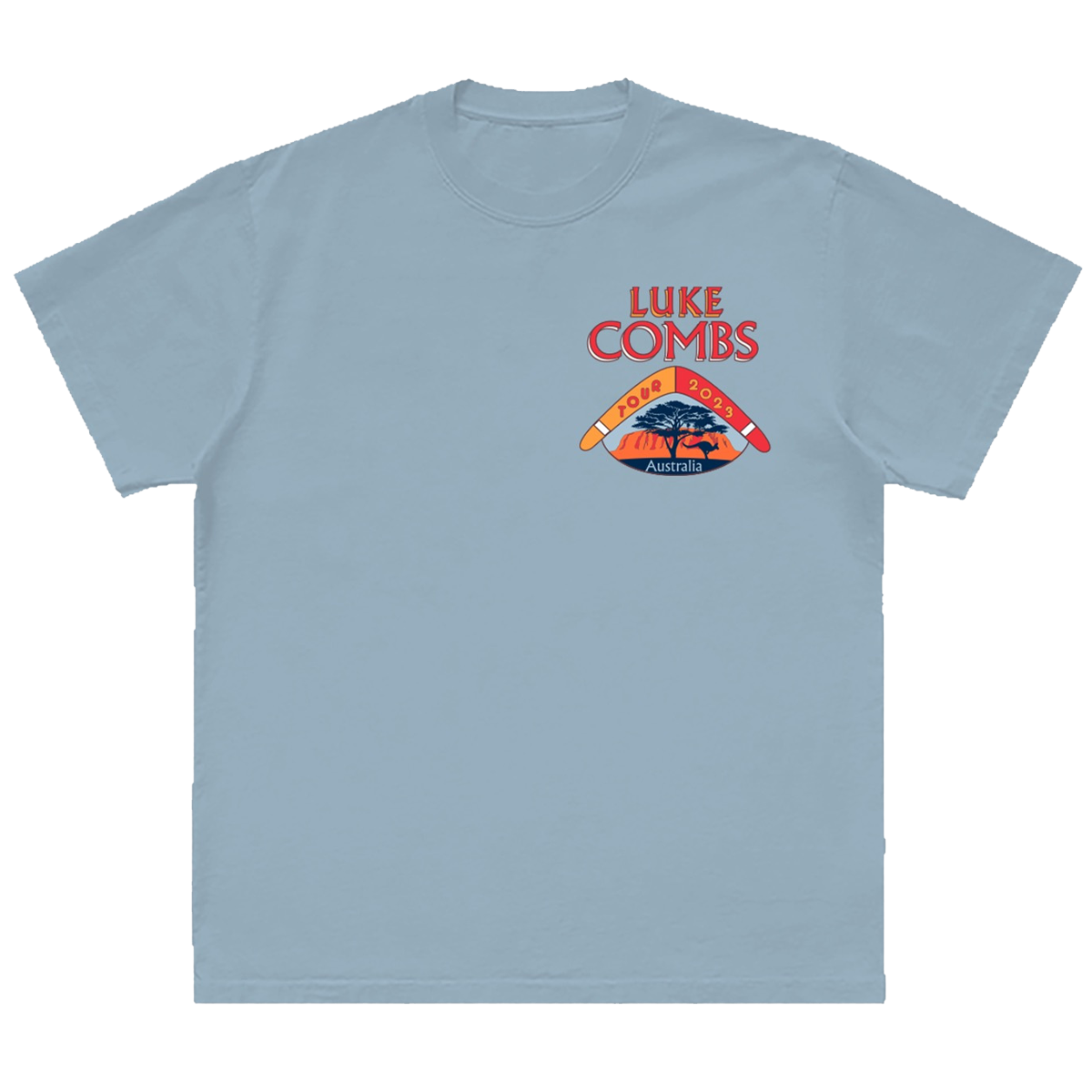 Australia World Tour Tee Hoodie, Sweatshirt | PureTeeCo.com (Image 1)