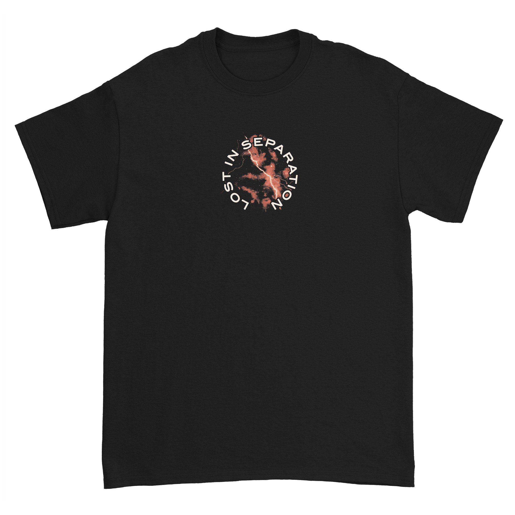 Lost In Separation - Lightning T-Shirt Hoodie, Sweatshirt | PureTeeCo.com (Image 2)