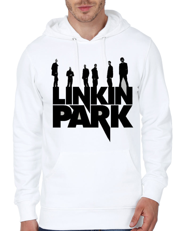 Linkin Park White Hoodie T-Shirts, Sweatshirt | PureTeeCo.com