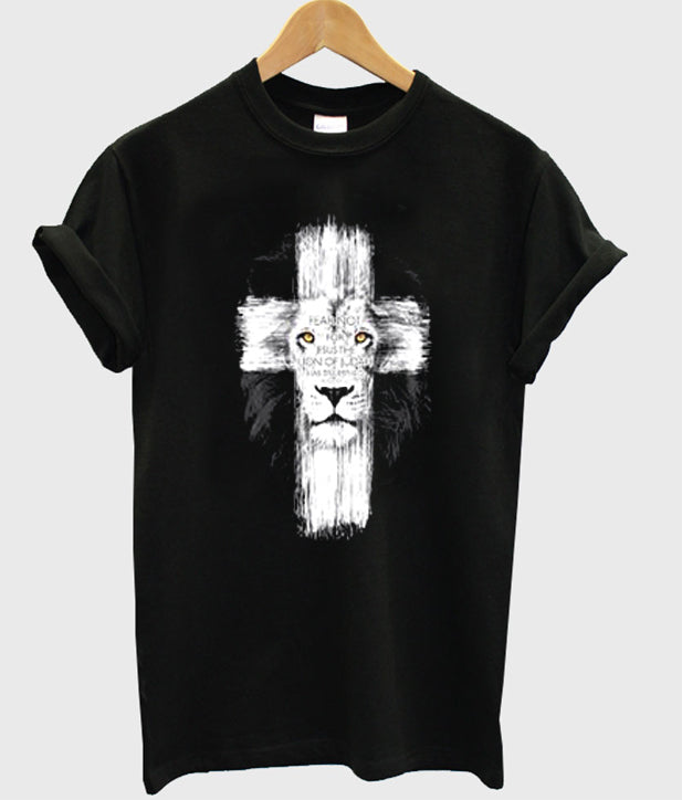 lion jesus t-shirt Hoodie, Sweatshirt | PureTeeCo.com
