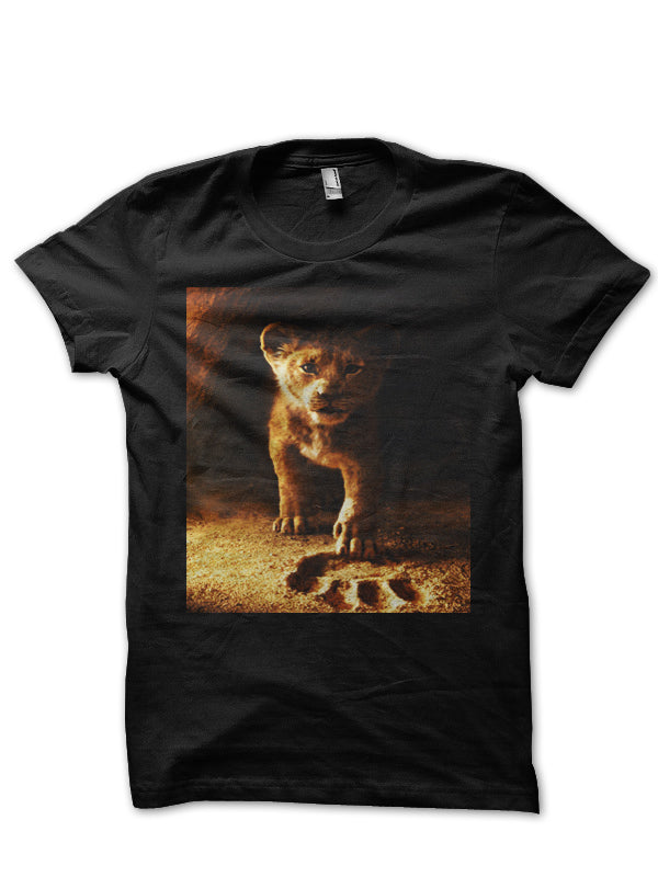 The Lion King Black Half Sleeve T-Shirt Hoodie, Sweatshirt | PureTeeCo.com