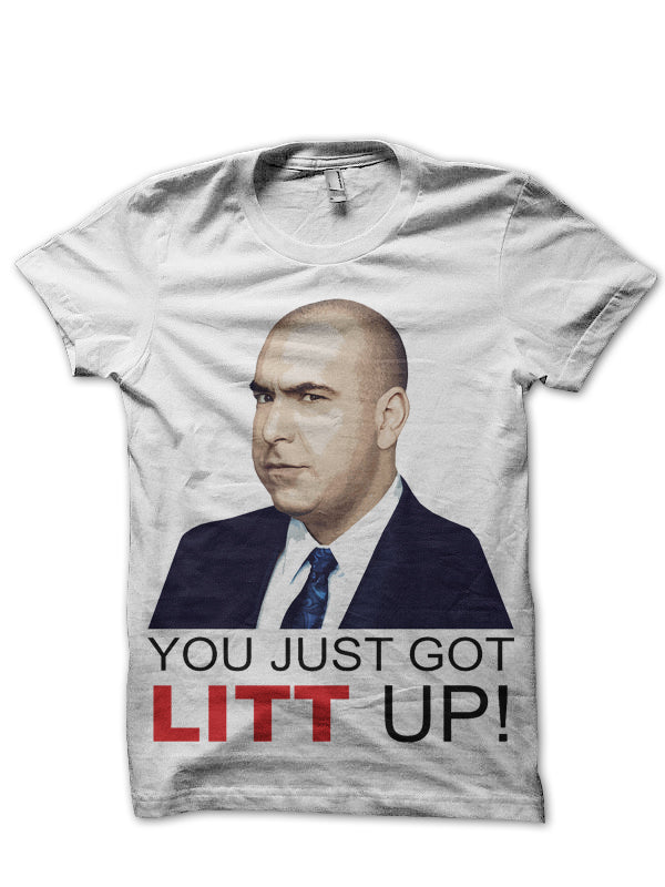 Louis Litt White Tee Hoodie, Sweatshirt | PureTeeCo.com