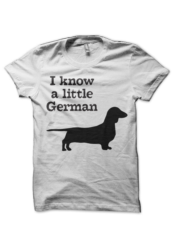 I know a Little German T-Shirt Hoodie, Sweatshirt | PureTeeCo.com