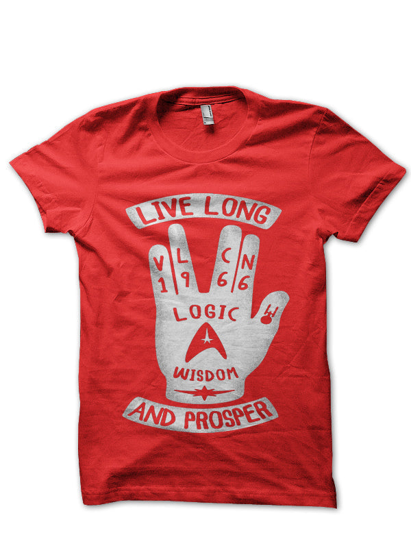 Live Long Red Tee Hoodie, Sweatshirt | PureTeeCo.com