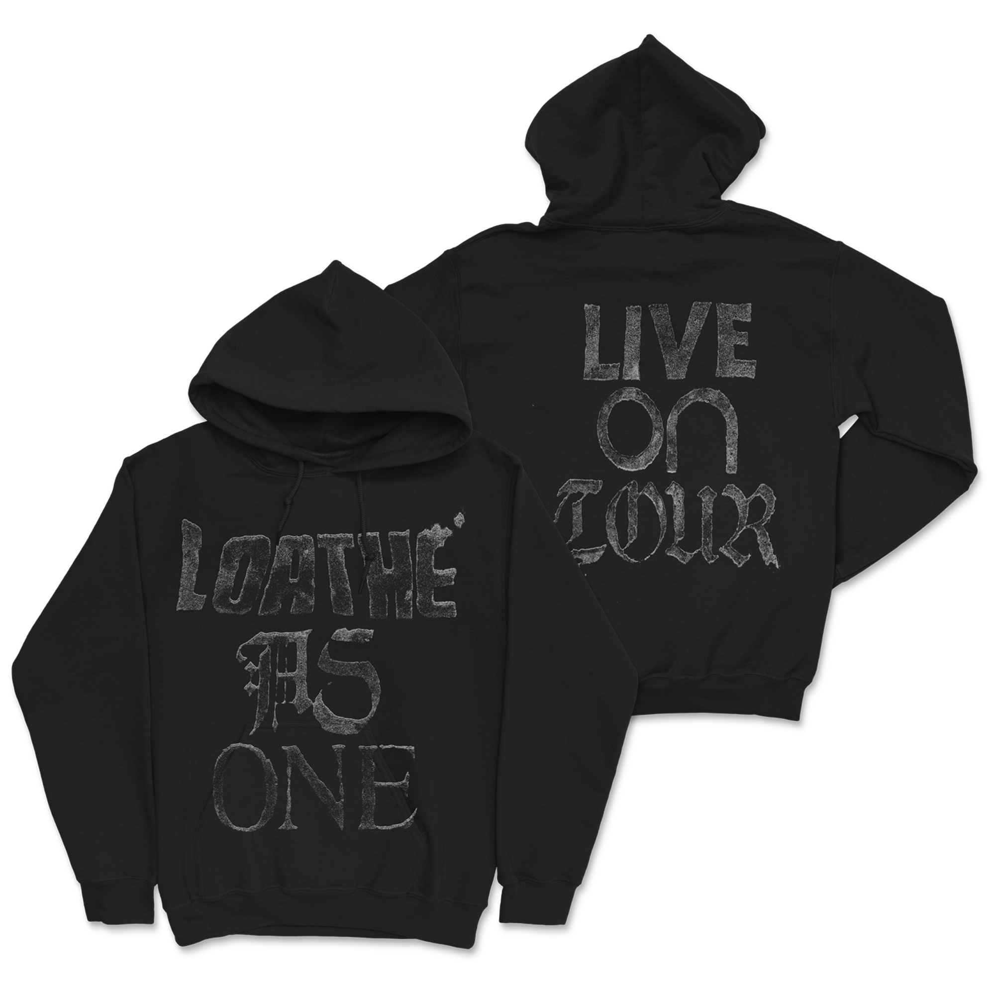 Loathe - Loathe As One Hoodie T-Shirts, Sweatshirt | PureTeeCo.com (Image 3)