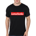 Lomachenko Red Box Logo Black Half Sleeve T-Shirt Hoodie, Sweatshirt | PureTeeCo.com