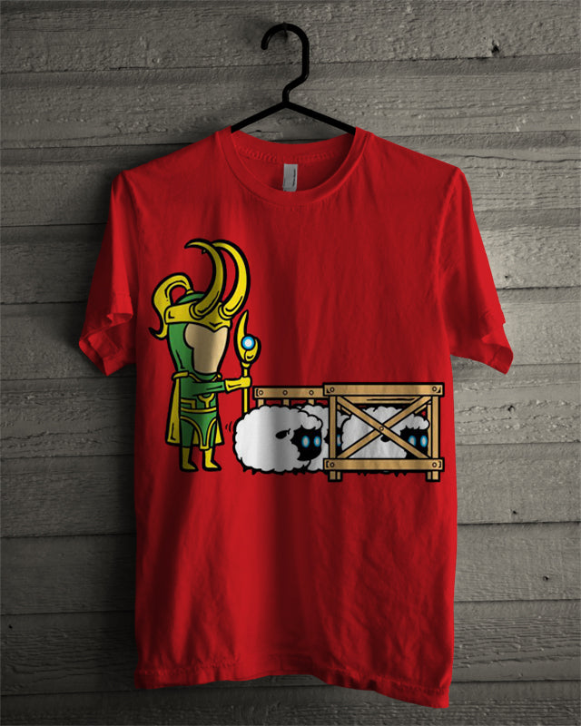 Loci Red Tee Hoodie, Sweatshirt | PureTeeCo.com
