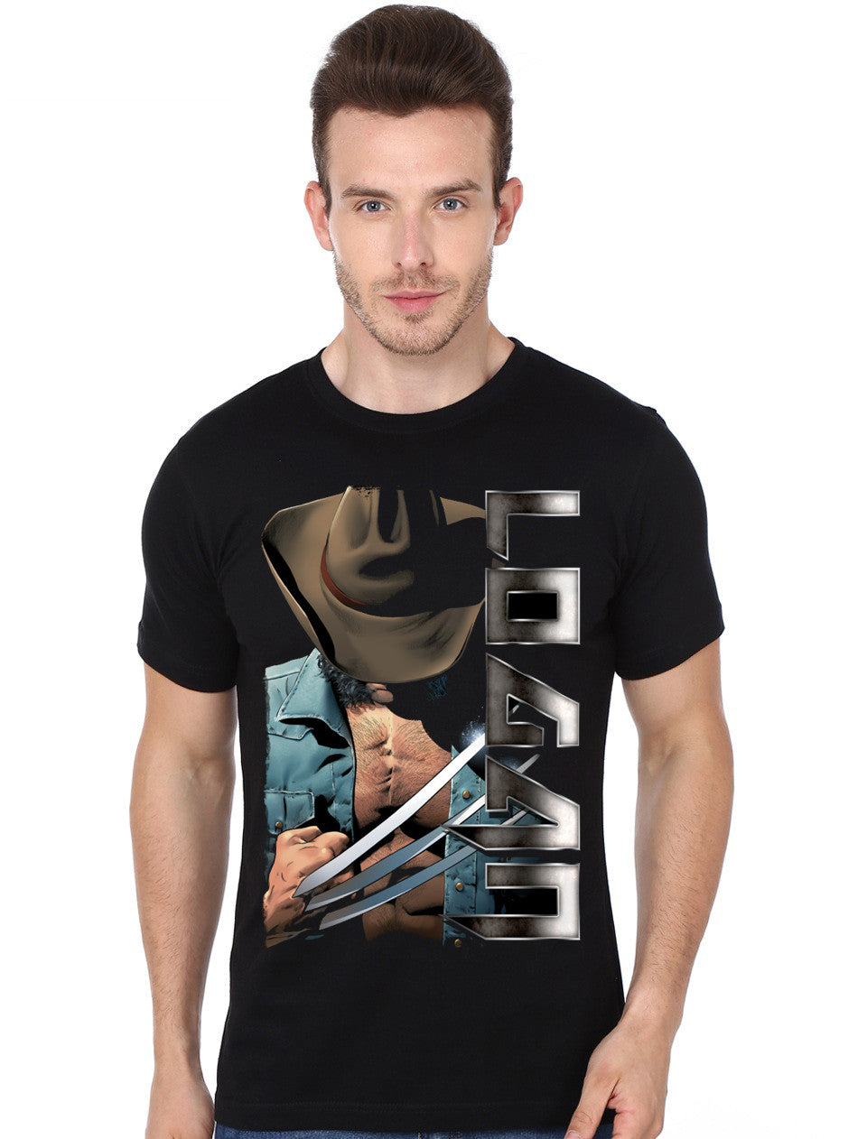 Wolverine Cowboy Black T-Shirt Hoodie, Sweatshirt | PureTeeCo.com