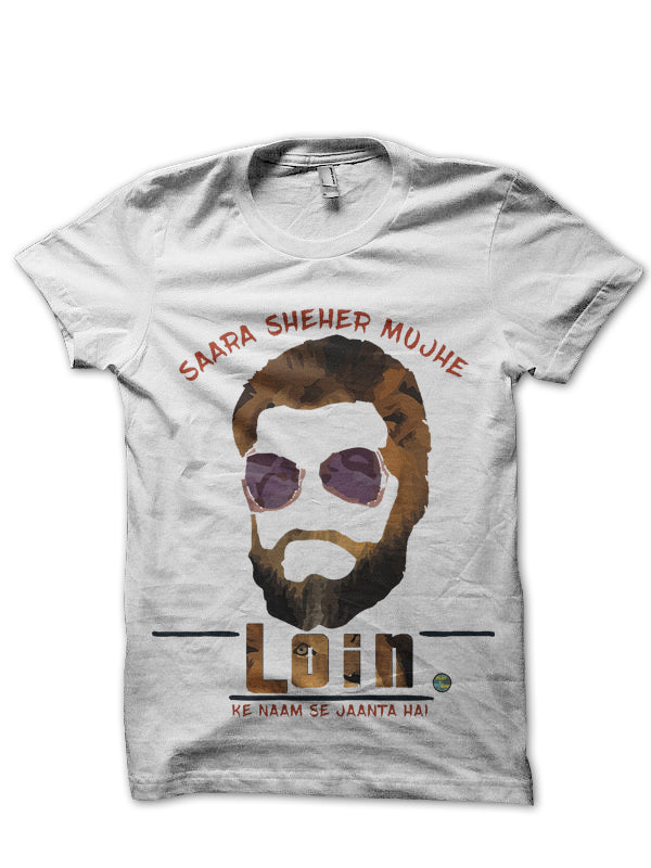Loin Of 80â€™s White T-Shirt Hoodie, Sweatshirt | PureTeeCo.com