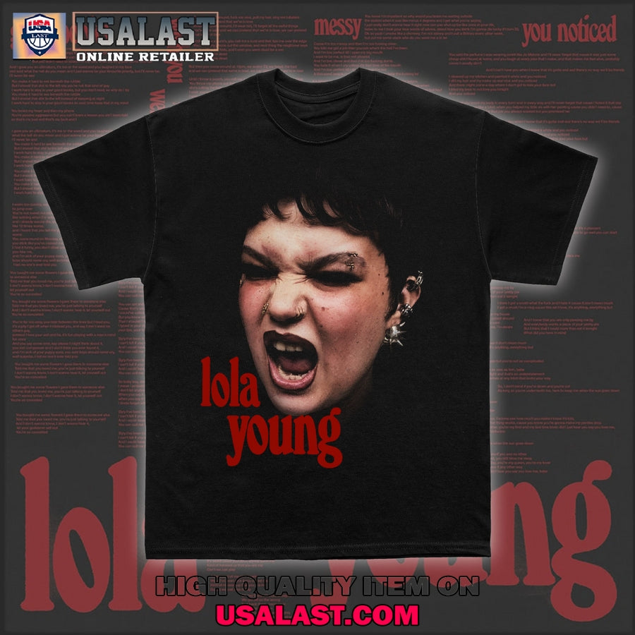 Lola Young All Over Print T-Shirt Gift For Fans