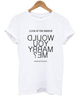 look at the mirror t-shirt Hoodie, Sweatshirt | PureTeeCo.com