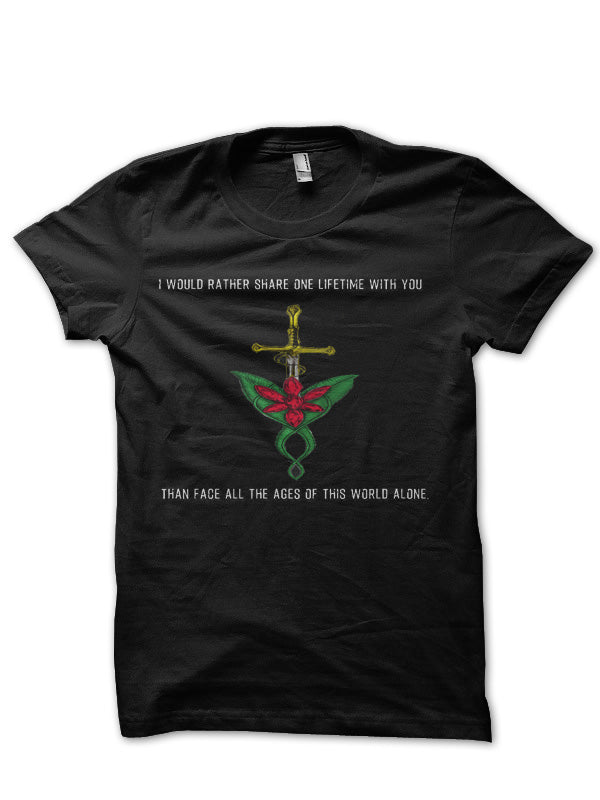 Lord Of The Rings Half Sleeve T-Shirt Style006 Hoodie, Sweatshirt | PureTeeCo.com