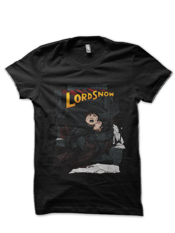 The Death Of LordSnow Black T-Shirt Hoodie, Sweatshirt | PureTeeCo.com