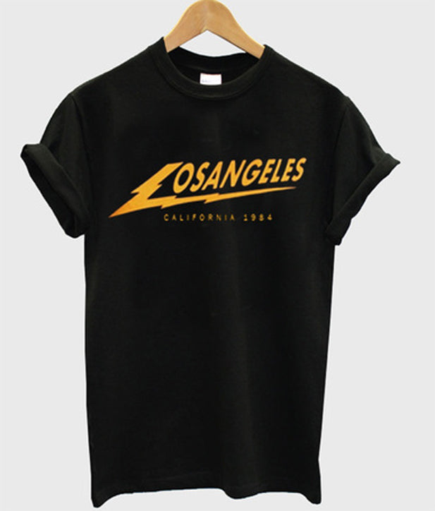 los angeles california 1984 t-shirt Hoodie, Sweatshirt | PureTeeCo.com