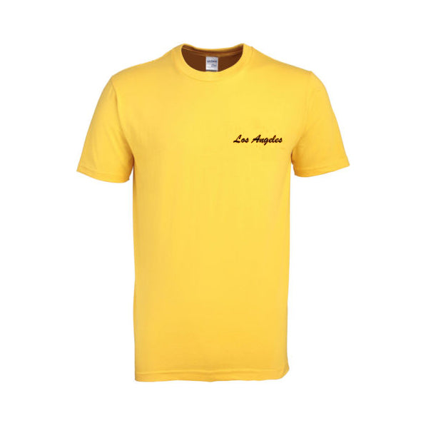 los angeles yellow color tshirt Hoodie, Sweatshirt | PureTeeCo.com