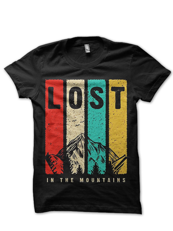 Lost in the Mountains T-Shirt Hoodie, Sweatshirt | PureTeeCo.com