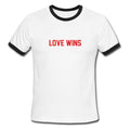 love wins ringer tshirt Hoodie, Sweatshirt | PureTeeCo.com