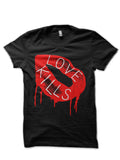 L Black T-Shirt Hoodie, Sweatshirt | PureTeeCo.com