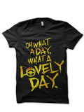 Lovely Day Black T-Shirt Hoodie, Sweatshirt | PureTeeCo.com