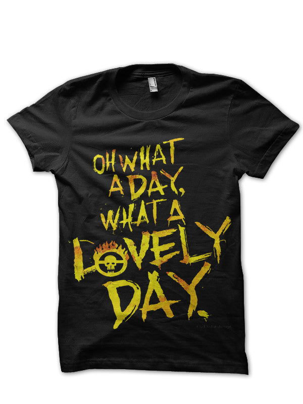 Lovely Day Black T-Shirt Hoodie, Sweatshirt | PureTeeCo.com