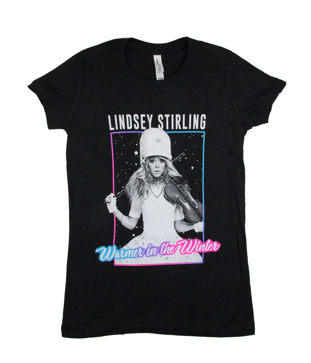 Lindsey Stirling Warmer 2019 Tour Womens Shirt (Tour) Hoodie, Sweatshirt | PureTeeCo.com (Image 1)
