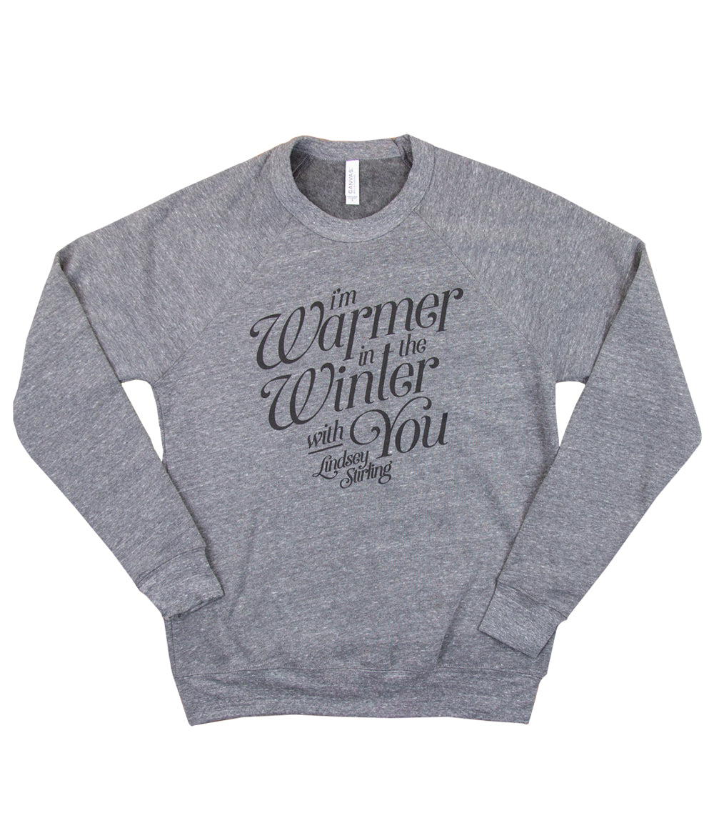 Lindsey Stirling Warmer In The Winter Crewneck Sweatshirt T-Shirts, Hoodie | PureTeeCo.com