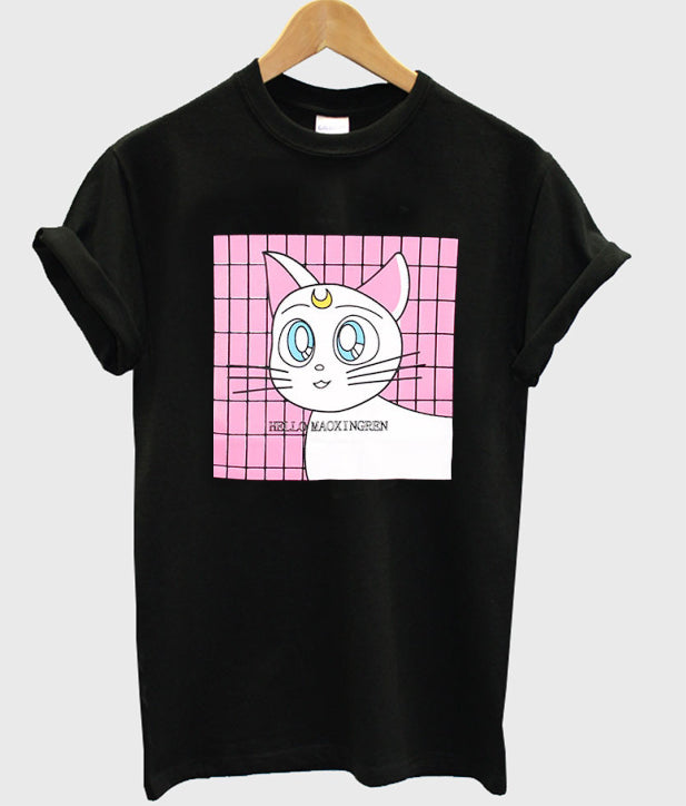 luna cat t-shirt Hoodie, Sweatshirt | PureTeeCo.com
