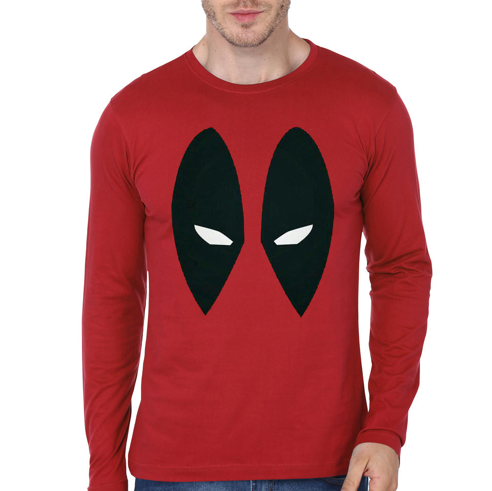 Custom Red Full Sleeve Tee Hoodie, Sweatshirt | PureTeeCo.com
