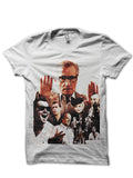 Martin Scorsese Half Sleeve White T-Shirt Hoodie, Sweatshirt | PureTeeCo.com